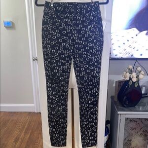 Black Cat Print Pants